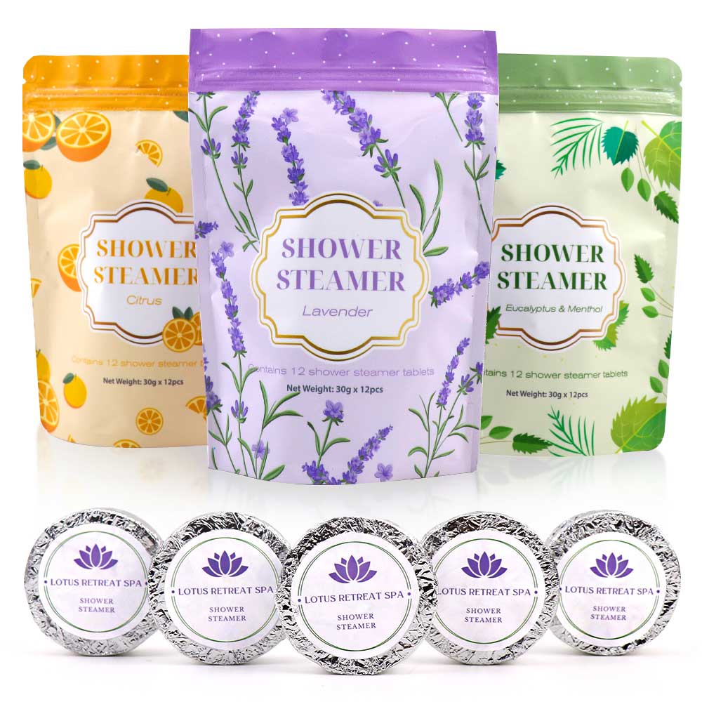 Natural Fragrance Aromatherapy Shower Bombs
