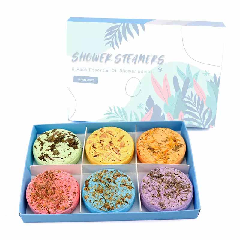 Customized Vegan Natural Colorful Shower Steamer