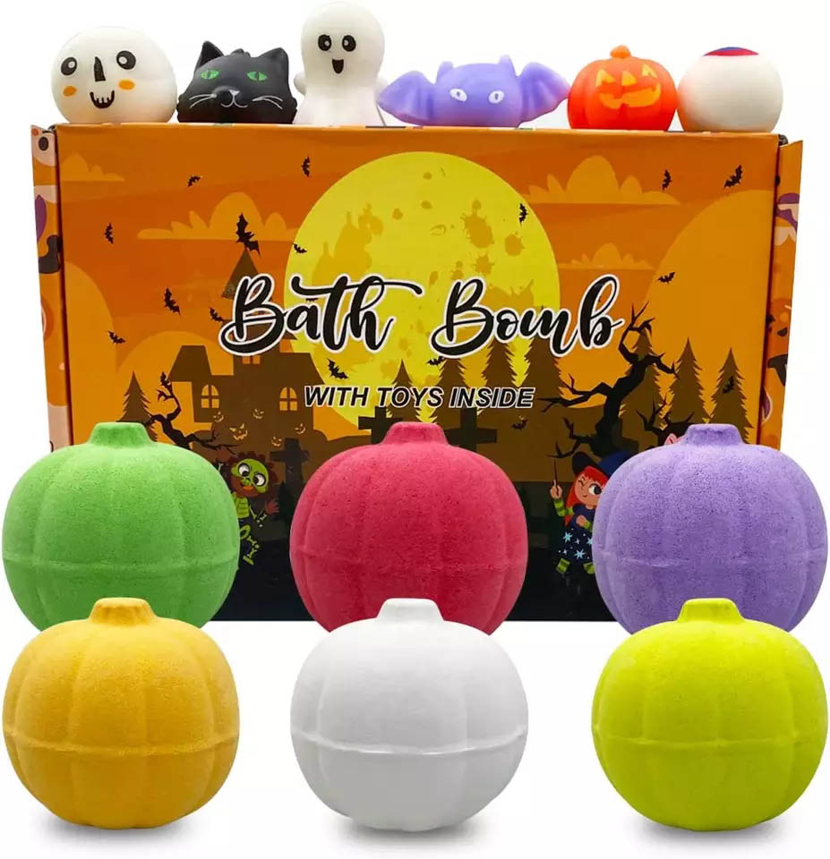 Fun Halloween Bath Bombs